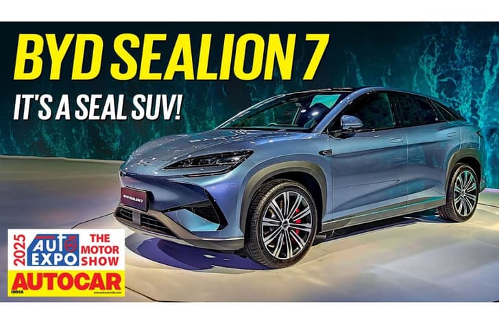 BYD Sealion 7 walkaround video: Auto Expo 2025 